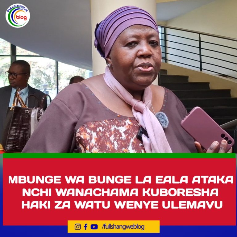 MBUNGE WA BUNGE LA EALA ATAKA NCHI WANACHAMA KUBORESHA HAKI ZA WATU WENYE ULEMAVU