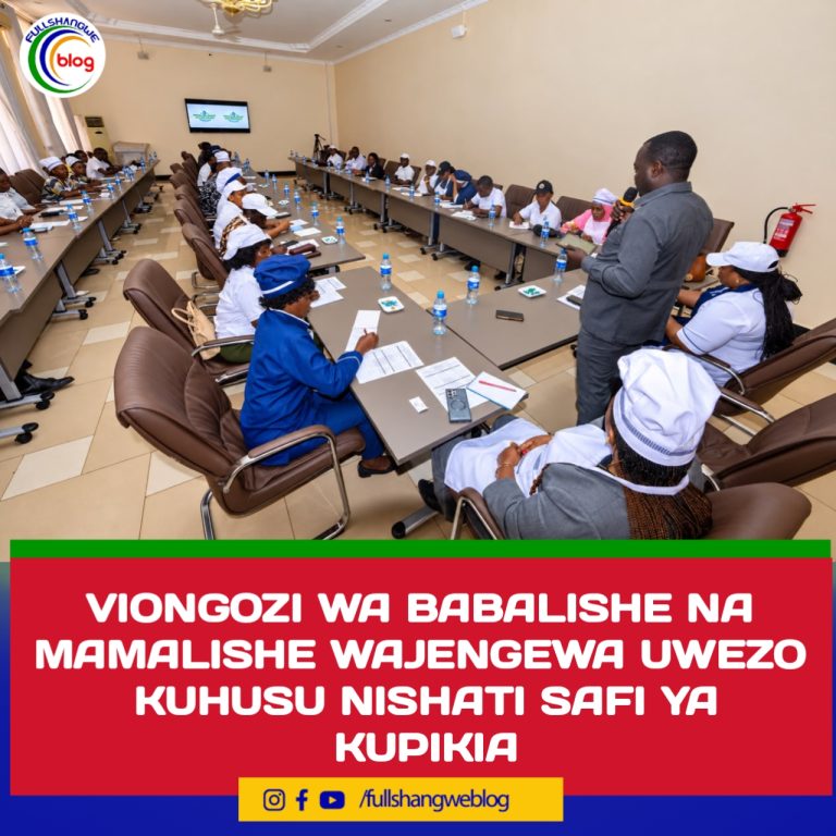 VIONGOZI WA BABALISHE NA MAMALISHE WAJENGEWA UWEZO KUHUSU NISHATI SAFI YA KUPIKIA