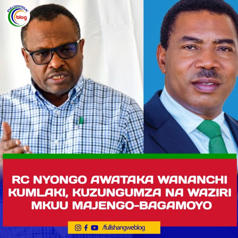 RC NYONGO AWATAKA WANANCHI KUMLAKI, KUZUNGUMZA NA WAZIRI MKUU MAJENGO-BAGAMOYO