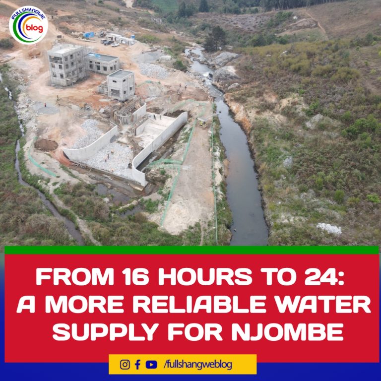 FROM 16 HOURS TO 24: A MORE RELIABLE WATER SUPPLY FOR NJOMBE