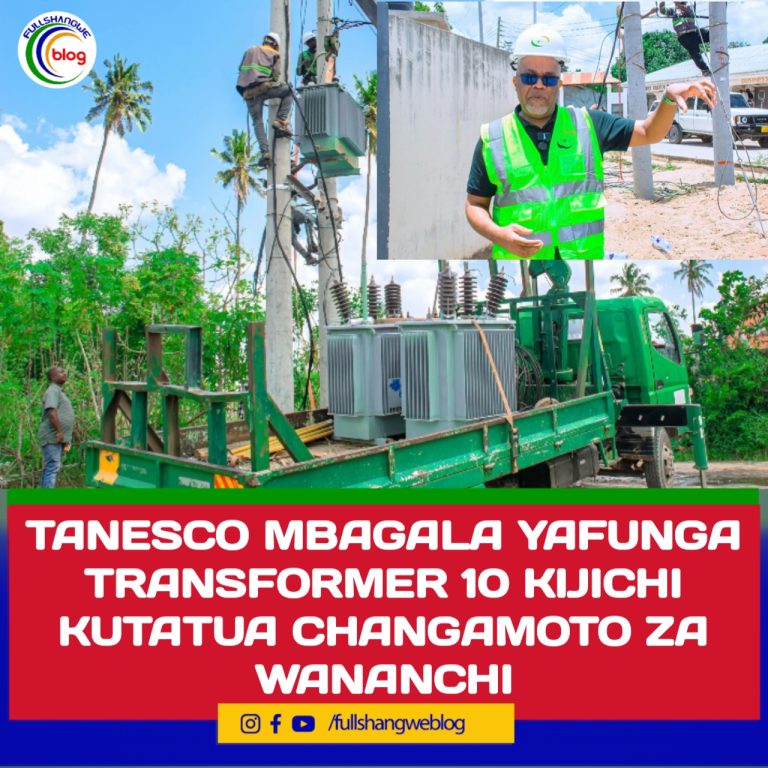 TANESCO MBAGALA YAFUNGA TRANSFORMER 10 KIJICHI KUTATUA CHANGAMOTO ZA WANANCHI