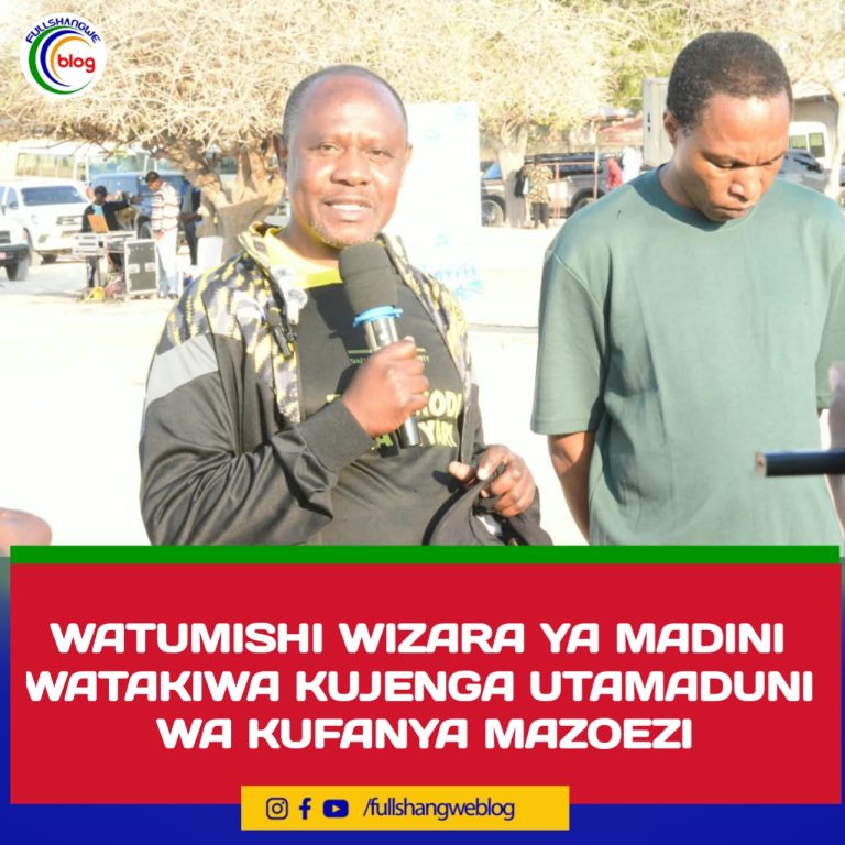 WATUMISHI WIZARA YA MADINI WATAKIWA KUJENGA UTAMADUNI WA KUFANYA MAZOEZI