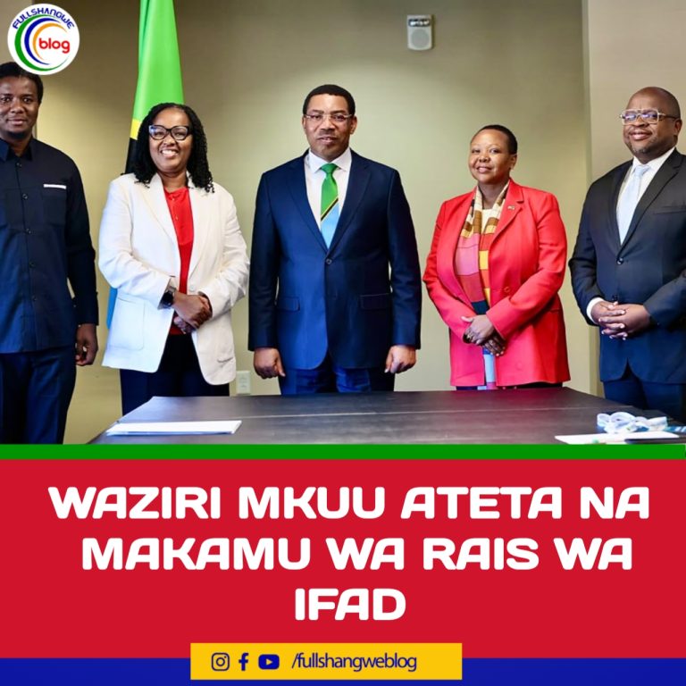 WAZIRI MKUU ATETA NA MAKAMU WA RAIS WA IFAD