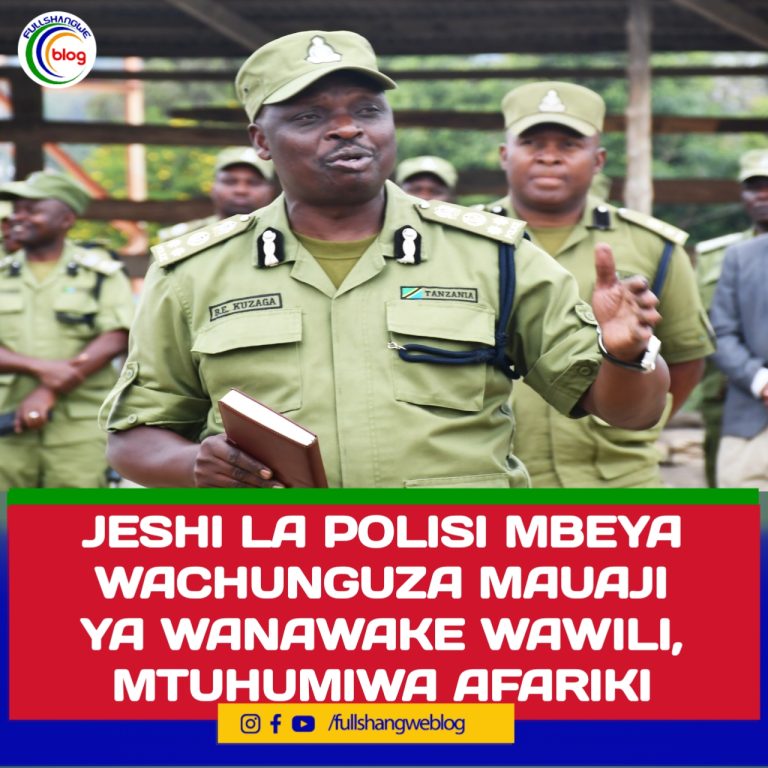 JESHI LA POLISI MBEYA WACHUNGUZA MAUAJI YA WANAWAKE WAWILI, MTUHUMIWA AFARIKI