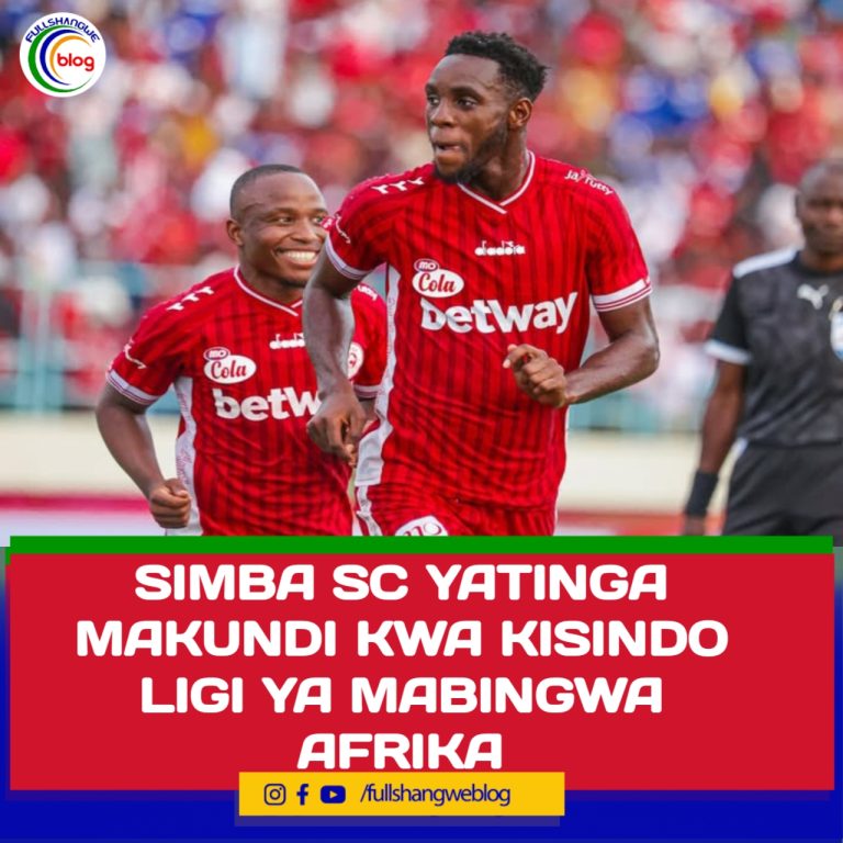 SIMBA SC YATINGA MAKUNDI KWA KISINDO LIGI YA MABINGWA AFRIKA