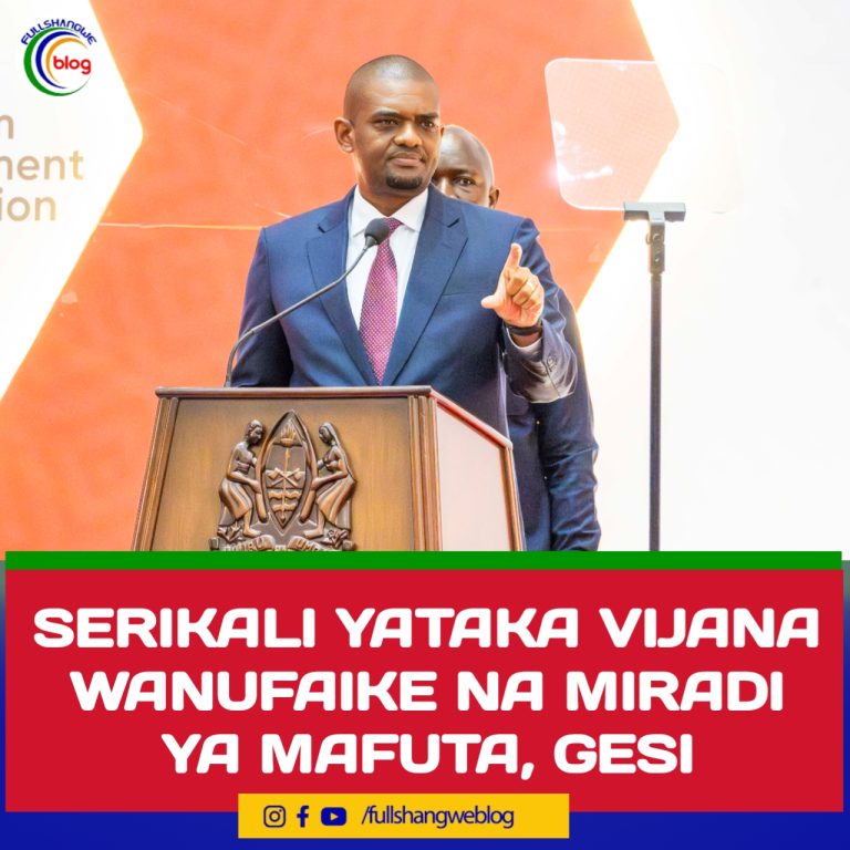 SERIKALI YATAKA VIJANA WANUFAIKE NA MIRADI YA MAFUTA, GESI