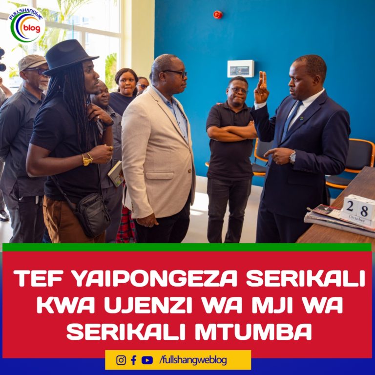TEF YAIPONGEZA SERIKALI KWA UJENZI WA MJI WA SERIKALI MTUMBA