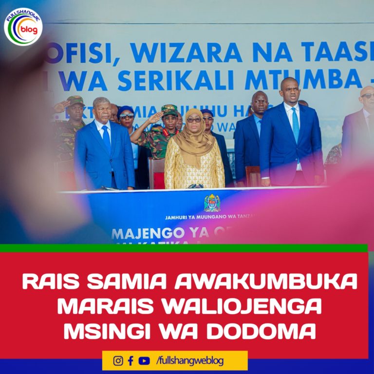 RAIS SAMIA AWAKUMBUKA MARAIS WALIOJENGA MSINGI WA DODOMA