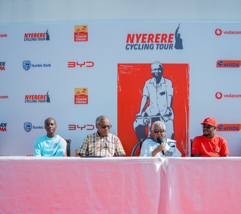 MAMA MARIA NYERERE AWAPA BARAKA WASHIRIKI WA VODACOM NYERERE CYCLING TOUR
