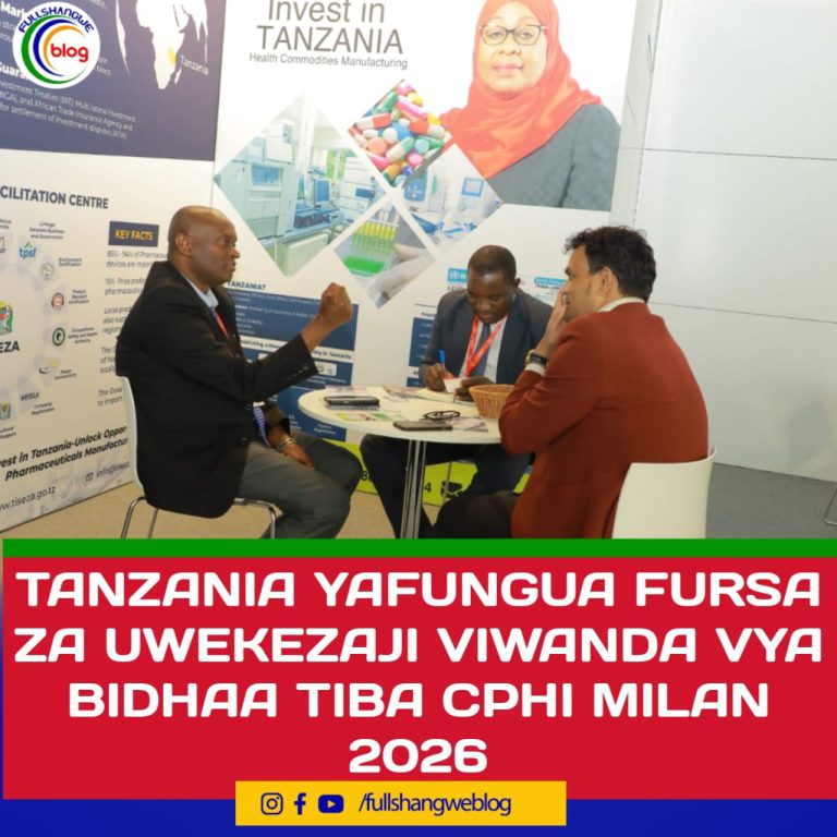TANZANIA YAFUNGUA FURSA ZA UWEKEZAJI VIWANDA VYA BIDHAA TIBA CPHI MILAN 2026