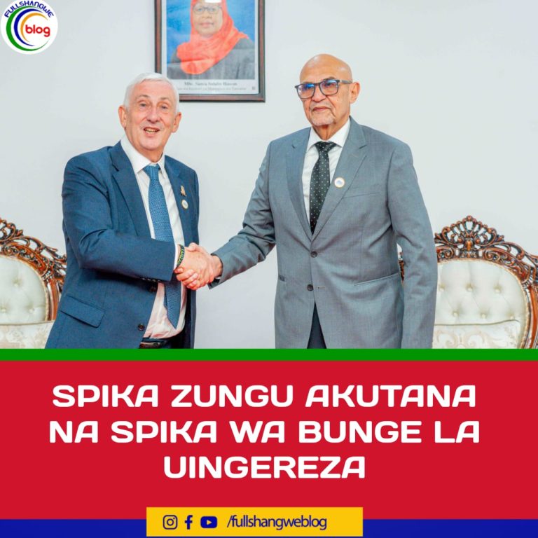 SPIKA ZUNGU AKUTANA NA SPIKA WA BUNGE LA UINGEREZA