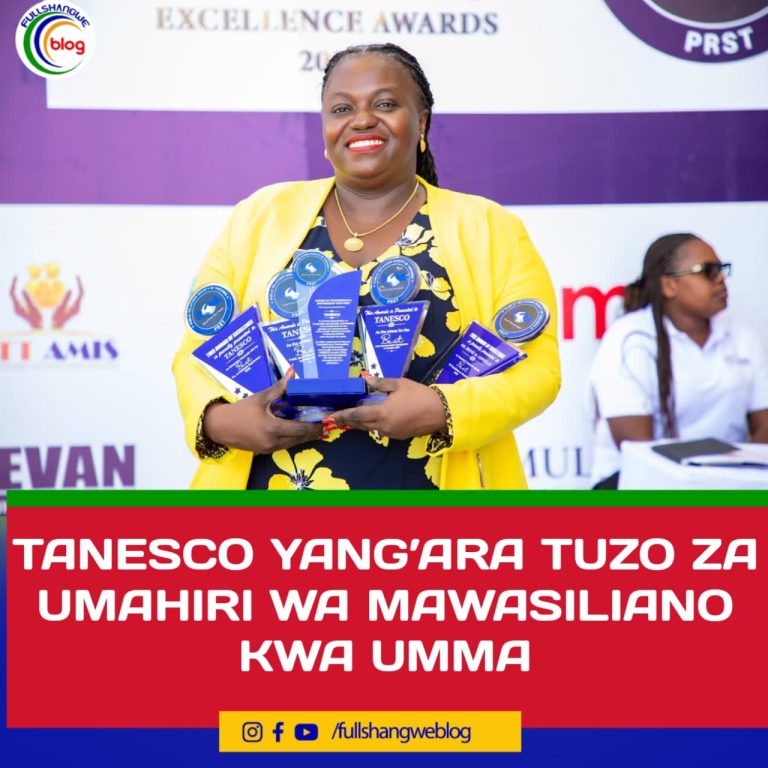 TANESCO YANG’ARA TUZO ZA UMAHIRI WA MAWASILIANO KWA UMMA