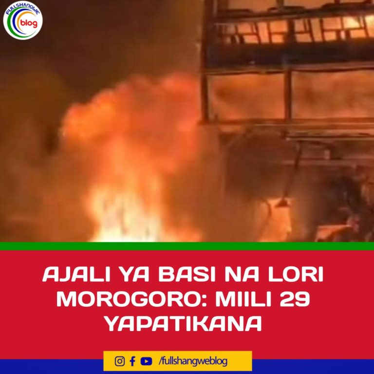 AJALI YA BASI NA LORI MOROGORO: MIILI 29 YAPATIKANA