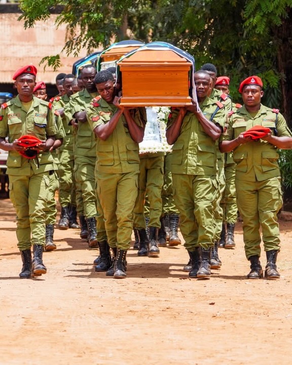 MIILI YA ASKARI POLISI 3 WALIOFARIKI KWA AJALI MORO YAAGWA