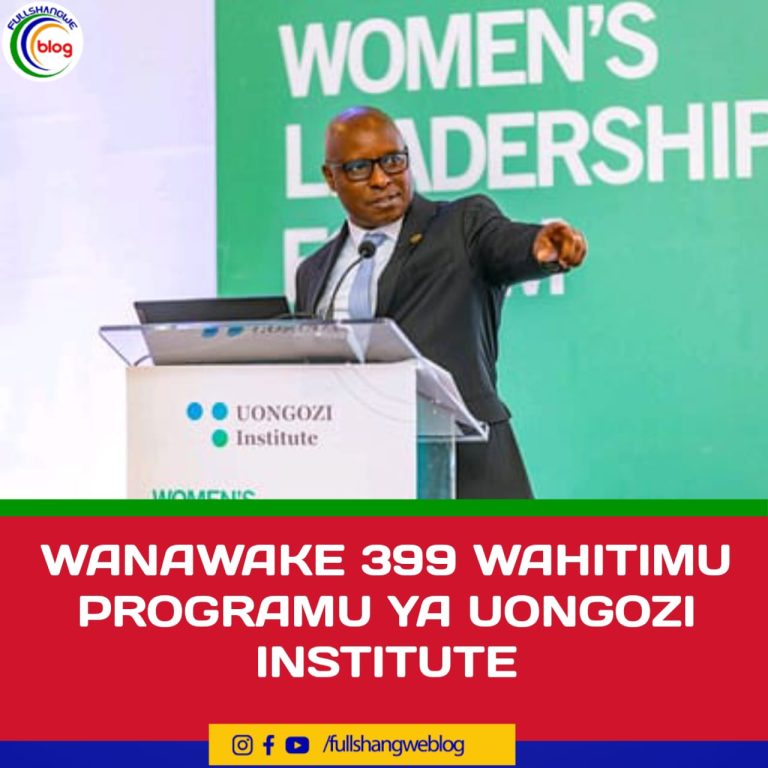 WANAWAKE 399 WAHITIMU PROGRAMU YA UONGOZI INSTITUTE