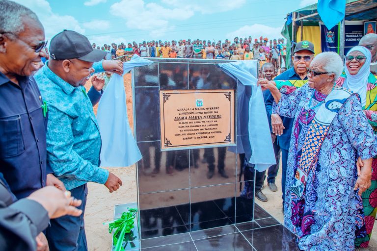 MAMA MARIA NYERERE AZINDUA DARAJA LA BILIONI 4.7 KALAMBO, PROF. SHEMDOE AMSHUKURU RAIS SAMIA KWA KURIDHIA FEDHA HIZO ZITUMIKE