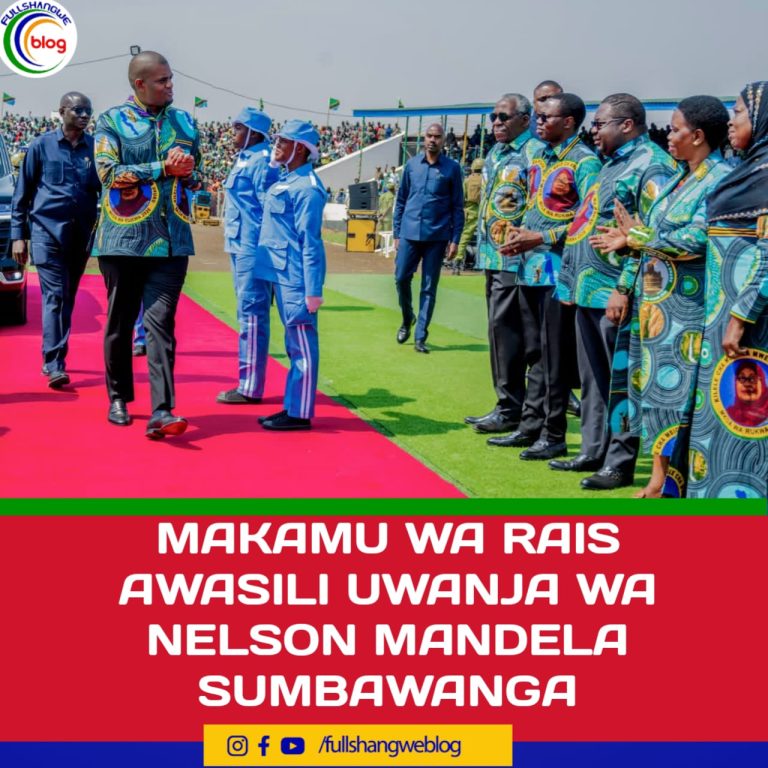 MAKAMU WA RAIS AWASILI UWANJA WA NELSON MANDELA SUMBAWANGA
