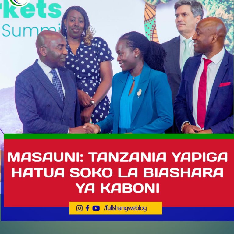 MASAUNI: TANZANIA YAPIGA HATUA SOKO LA BIASHARA YA KABONI