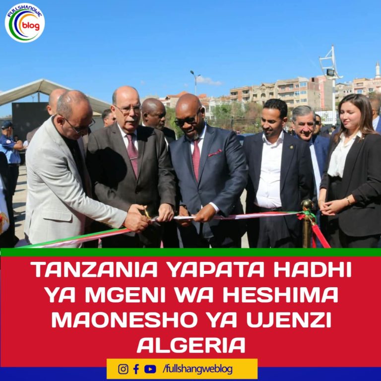 TANZANIA YAPATA HADHI YA MGENI WA HESHIMA MAONESHO YA UJENZI ALGERIA