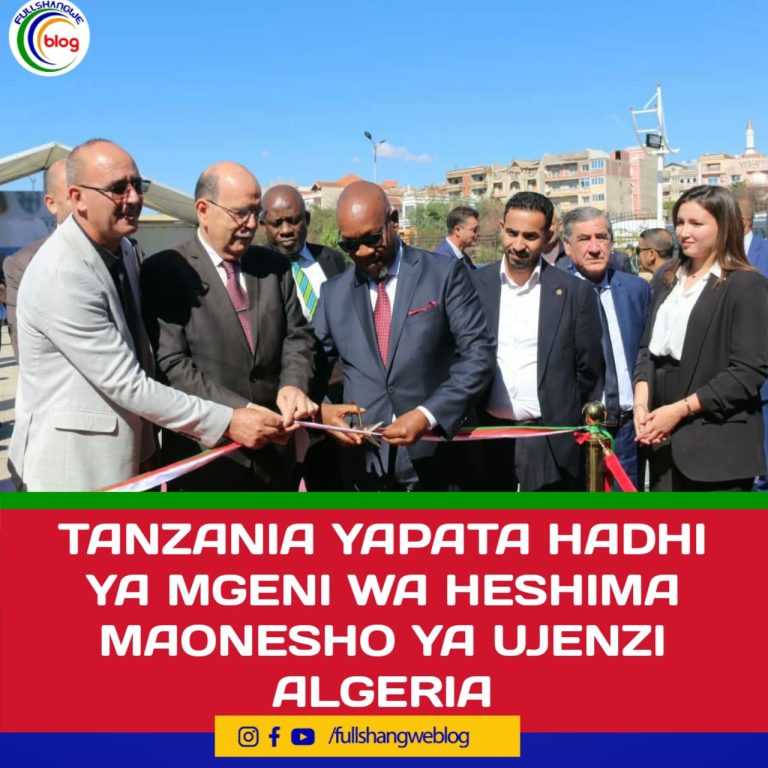 TANZANIA YAPATA HADHI YA MGENI WA HESHIMA MAONESHO YA UJENZI ALGERIA