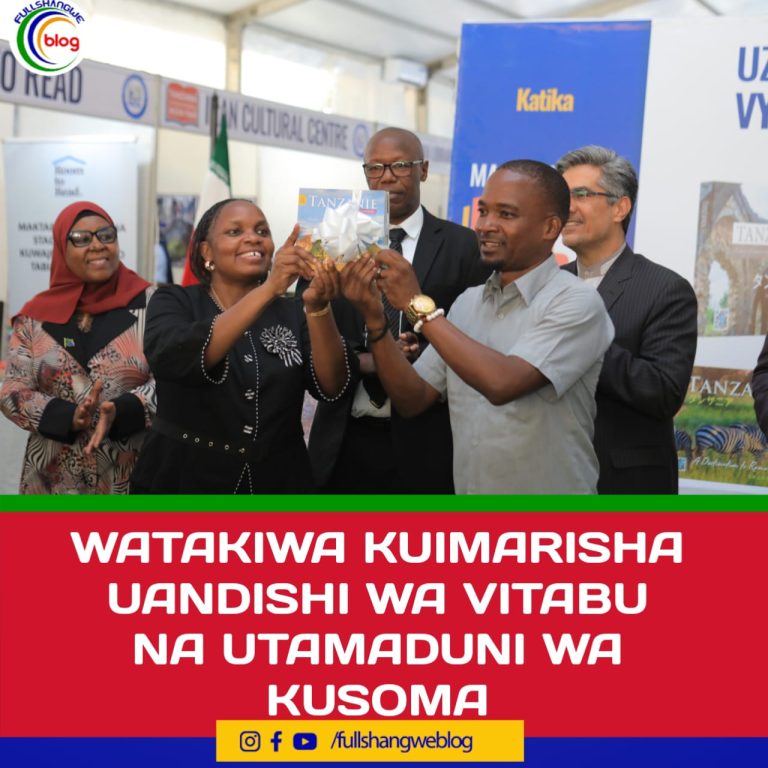 WATAKIWA KUIMARISHA UANDISHI WA VITABU NA UTAMADUNI WA KUSOMA