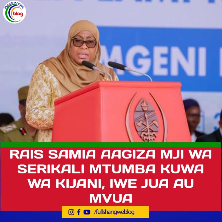 RAIS SAMIA AAGIZA MJI WA SERIKALI MTUMBA KUWA WA KIJANI, IWE JUA AU MVUA